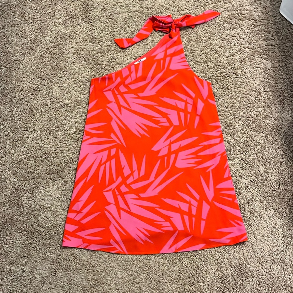 1 shoulder dress summer dress